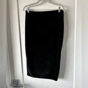 black skirt 5% elastane 95% polyester us 14